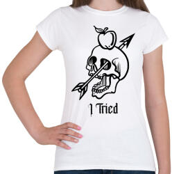 printfashion I tried - Női póló - Fehér (15893952)