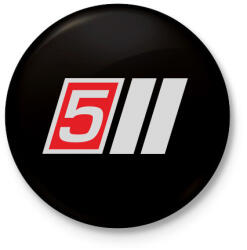 printfashion AUDI S5 - Kitűző, hűtőmágnes - Fekete (3094353)