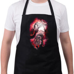 printfashion Elvarázsolt nyomok - Kötény - Fekete (4916707)