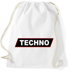 printfashion Techno - Sportzsák, Tornazsák - Fehér (2611695)