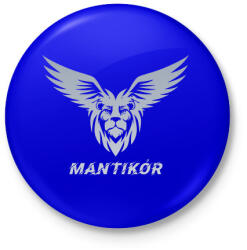 printfashion Mantikór | Boys - Kitűző, hűtőmágnes - Királykék (6093062)