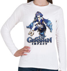 printfashion Genshin Impact - Női hosszú ujjú póló - Fehér (16623716)