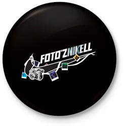 printfashion fotózNIKEll - Kitűző, hűtőmágnes - Fekete (14966136)