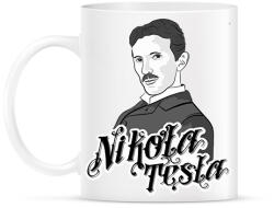 printfashion Nikola Tesla - Bögre - Fehér (7333543)