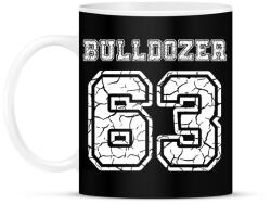 printfashion Bulldozer - Bögre - Fekete (7703465)