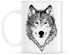 printfashion Wolf - Bögre - Fehér (4980603)