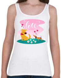 printfashion Szerelem van a levegőben - Női atléta - Fehér (6059913)