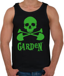 printfashion garden skull - Férfi atléta - Fekete (1713296)