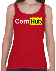 printfashion CornHub - Női atléta - Cseresznyepiros (2555090)