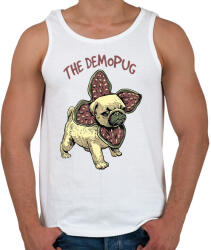 printfashion Demopug - Férfi atléta - Fehér (1881440)