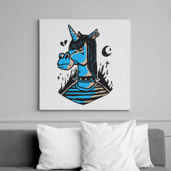 printfashion Unikornis depis - depressziós - Vászonkép - Fehér (6634565)