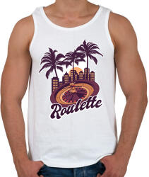 printfashion Rulett - Férfi atléta - Fehér (6388388)