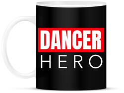 printfashion DANCER HERO - Bögre - Fekete (9851495)