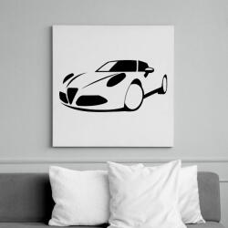 printfashion Alfa Rome 8C 01 - Vászonkép - Fehér (11334592)