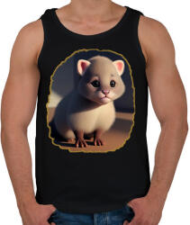 printfashion Cuki - Férfi atléta - Fekete (14625370)