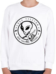 printfashion Nem vagyunk Egyedül - Gyerek pulóver - Fehér (1676537)