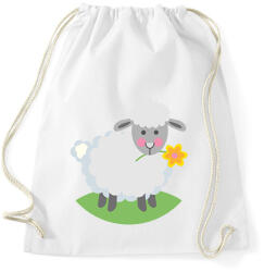 printfashion Húsvéti bárány - Sportzsák, Tornazsák - Fehér (13180020)
