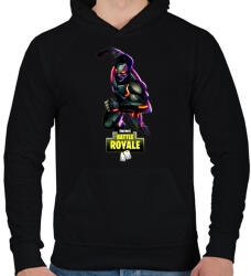 printfashion Fortnite battle royale art - Férfi kapucnis pulóver - Fekete (5592928)