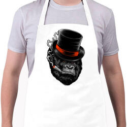 printfashion Akár egy főnök - Kötény - Fehér (4899884)