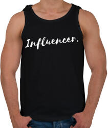 printfashion Influencer - Férfi atléta - Fekete (4750318)