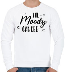 printfashion A szeszélyes rák - Férfi pulóver - Fehér (8518576)