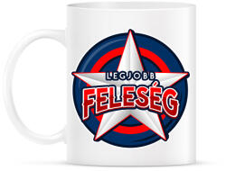 printfashion LEGJOBB FELESÉG - Bögre - Fehér (10816996)