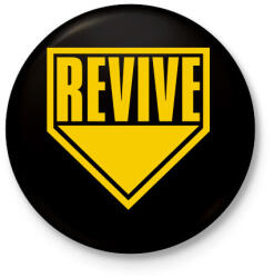 printfashion Warzone Revive - Kitűző, hűtőmágnes - Fekete (3104428)