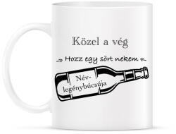printfashion Közel a vég - Bögre - Fehér (5176263)