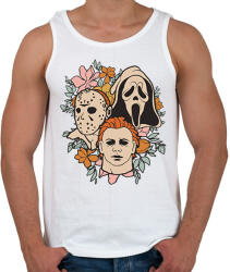 printfashion Halloween Friends - Férfi atléta - Fehér (16829827)