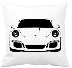 printfashion Porsche 911 - Párnahuzat, Díszpárnahuzat - Fehér (1754629)