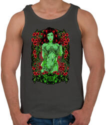 printfashion Méreg - Férfi atléta - Sötétszürke (191709)