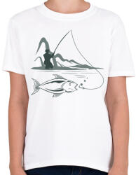 printfashion pecás - Gyerek póló - Fehér (5209159)