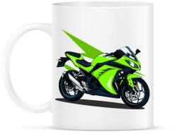 printfashion Sport motor - Bögre - Fehér (13889298)