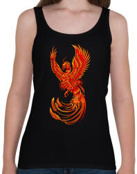 printfashion Főnix - Női atléta - Fekete (14041396)