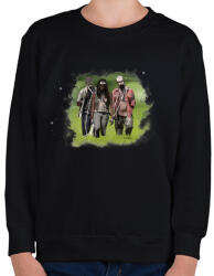 printfashion Michonne - Gyerek pulóver - Fekete (381726)