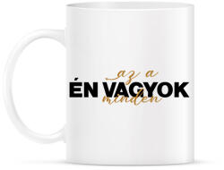 printfashion Én vagyok az a minden - páros minta - Bögre - Fehér (16812975)