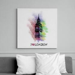 printfashion london - Vászonkép - Fehér (6626017)