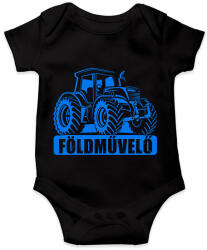 printfashion Földművelő New Holland - Baba Body - Fekete (6044325)