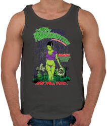 printfashion Frankenstein menyasszonya - Férfi atléta - Sötétszürke (176599)