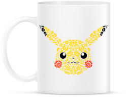 printfashion Magyaros Pikachu - Bögre - Fehér (12847042)