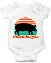 printfashion Disznóvágás - Baba Body - Fehér (10270860)