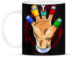 printfashion Ötös - Bögre - Fekete (3622685)