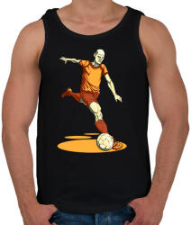 printfashion Football - Férfi atléta - Fekete (811993)