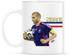 printfashion Zidane - Bögre - Fehér (16842358)
