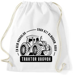 printfashion Azt álmodom traktor vagyok - Sportzsák, Tornazsák - Fehér (3423248)