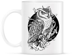 printfashion bagoly - Bögre - Fehér (2298952)