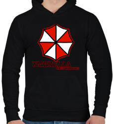 printfashion Umbrella corp - Férfi kapucnis pulóver - Fekete (10763342)