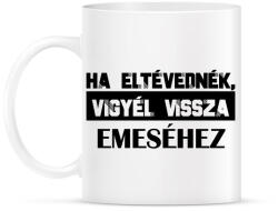 printfashion Eltévedt pároknak - Ha eltévednék - Bögre - Fehér (6997323)