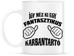 printfashion Fantasztikus karbantartó - Bögre - Fehér (13950066)