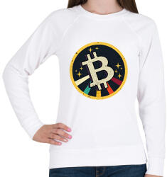 printfashion BITCOIN 4 EVER 59 - Női pulóver - Fehér (6121133)